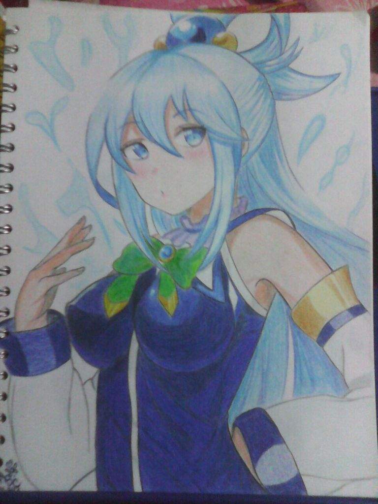 Dibujo Aqua Konosuba Arte Amino Amino