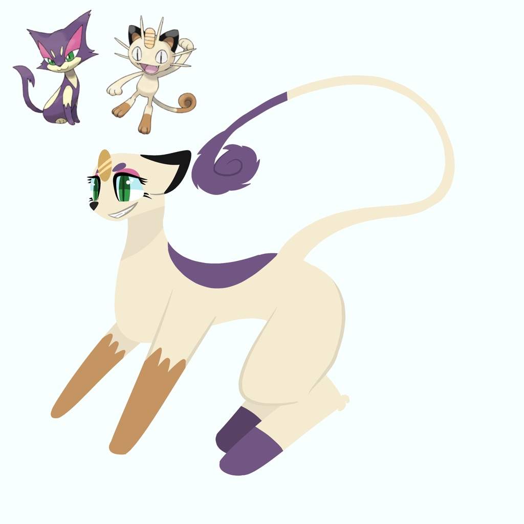 Purrloin-Meowth Fusion! | Pokémon Amino