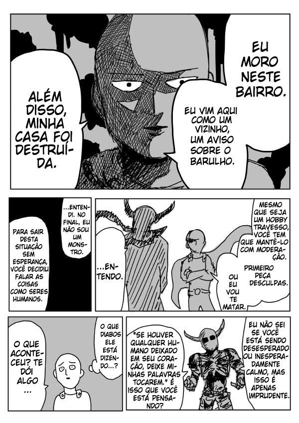 Saitama VS Garou - webcomic (PT - BR) 1/5 | One Punch Man - Oficial Amino