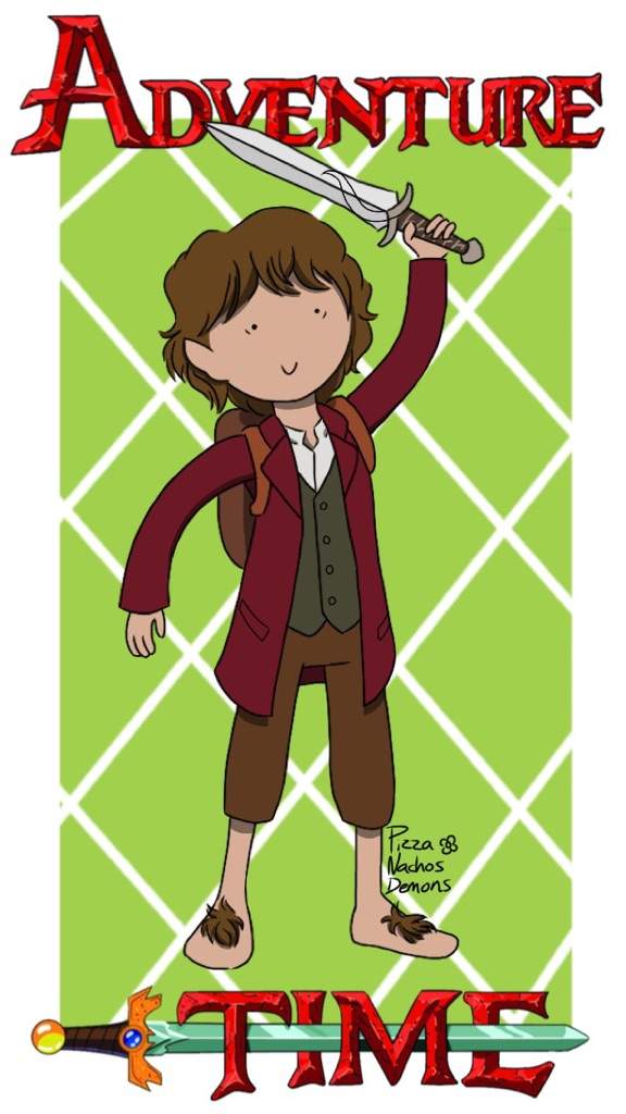 Adventure Time With Bilbo Baggins The Hobbit Adventure Time Style Cartoon Amino