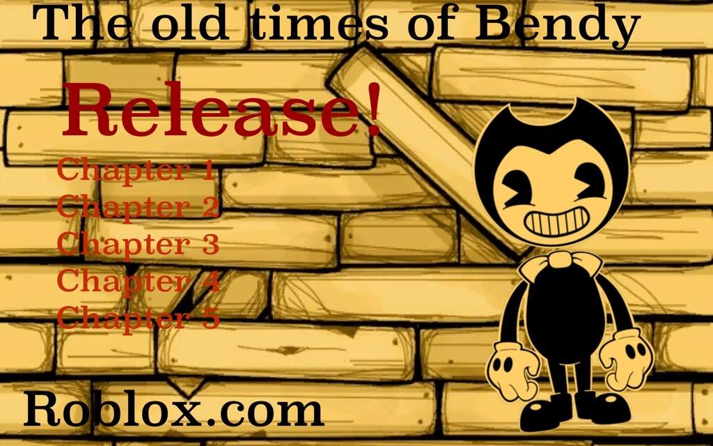 Play My Bendy Game On Roblox Bendy And The Ink Machine Amino - bendy roblox gams