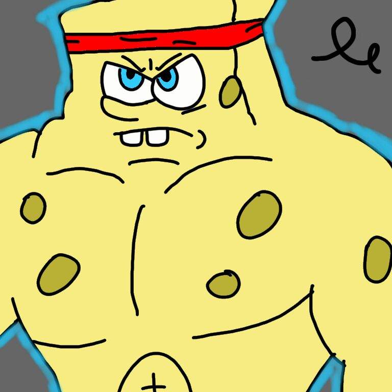 Buff Spongebob.