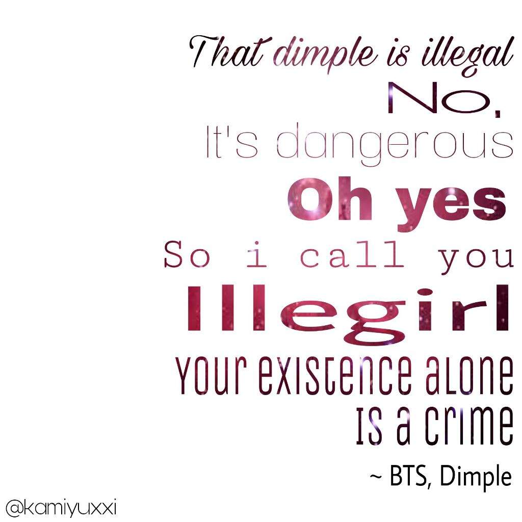 Dimple English Lyrics Edit ARMY s Amino