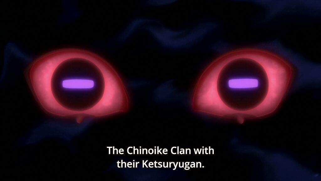 Ketsuryugan Eye as red as blood.