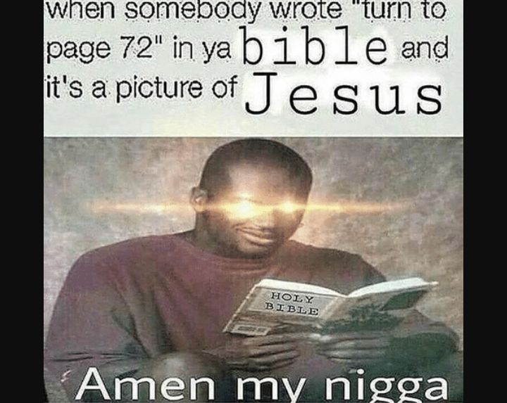 read the bible dank