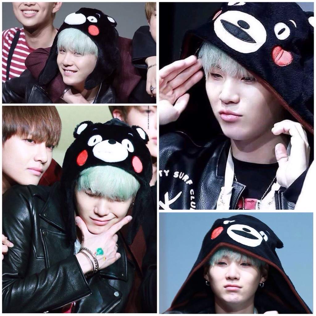 Yoongi and his beloved Kumamon | ARMY's Amino