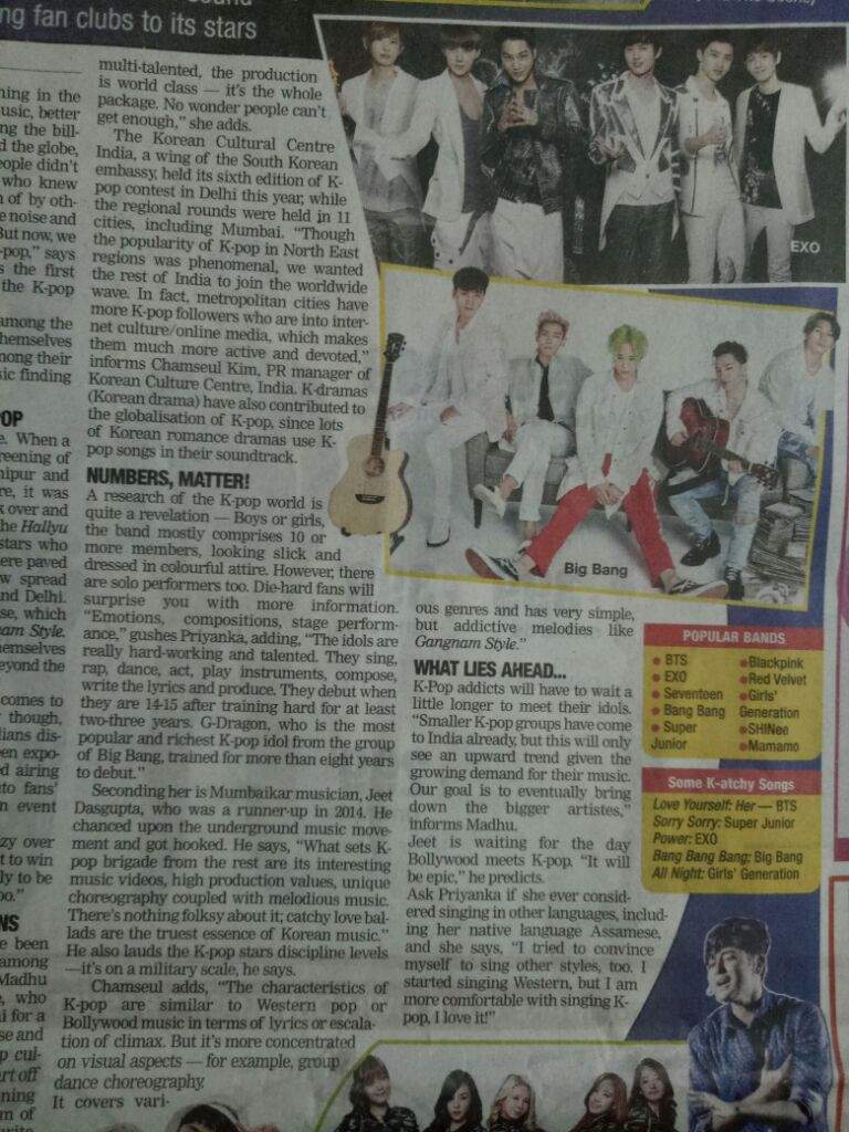 BTS AND KPOP IN INDIAN NEWSPAPER!!! | ARMY's Amino