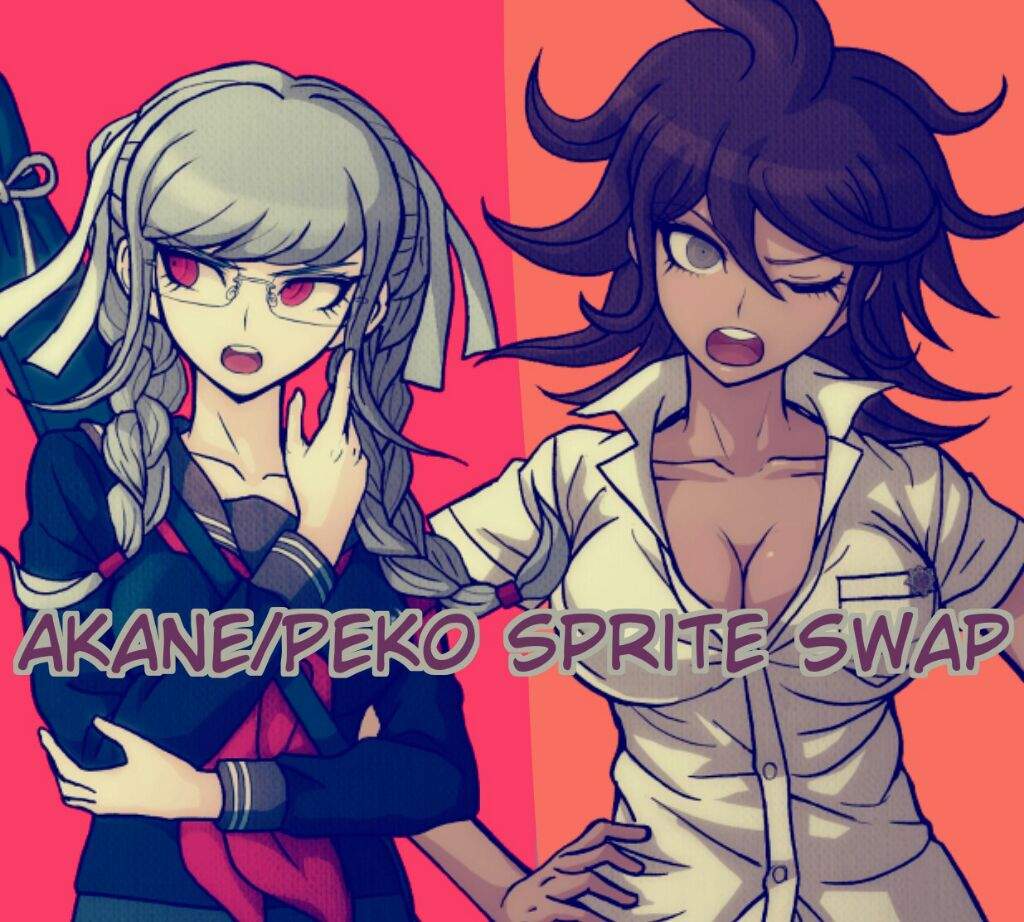 Akane/Peko Sprite Swap | Danganronpa Amino