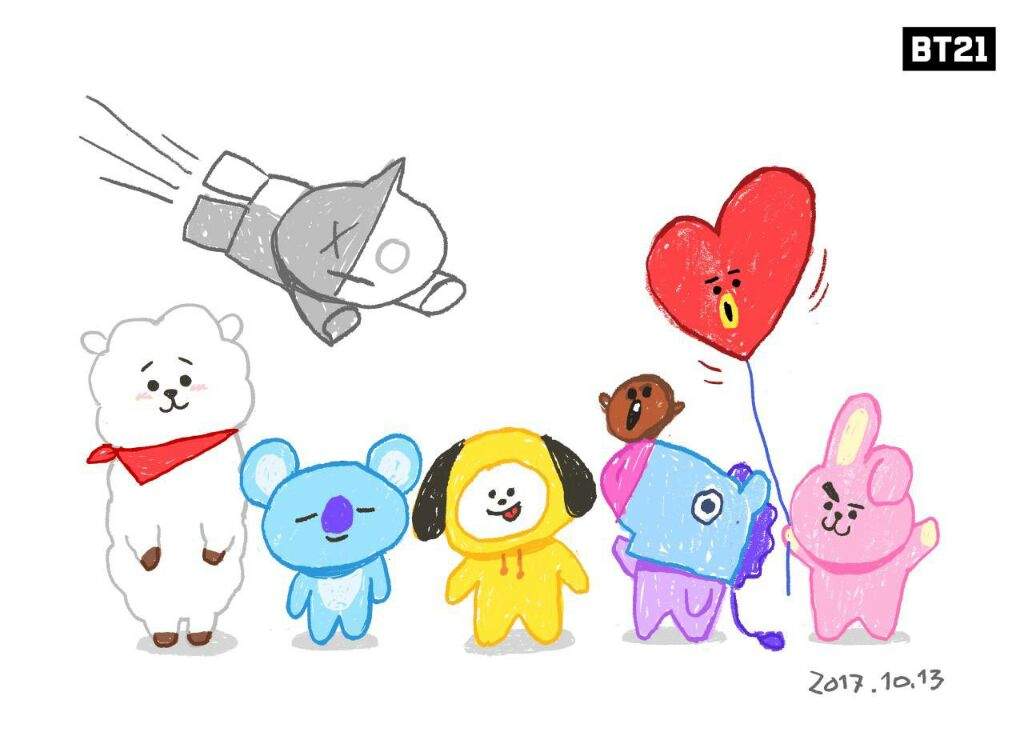 BT21 Characters - Created by BTS | ARMY's Amino