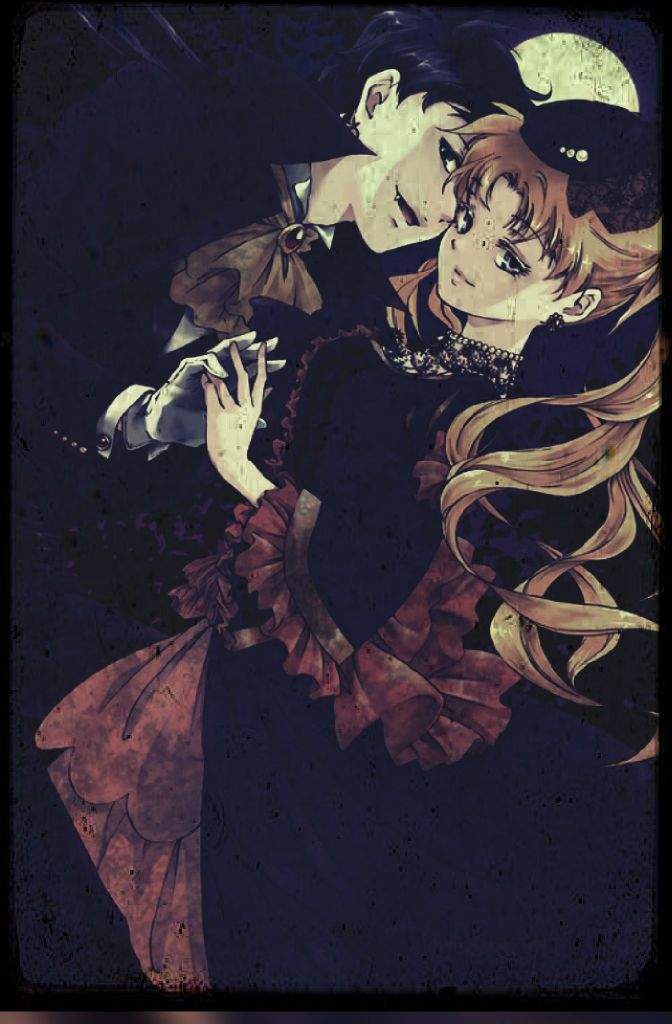 Seiya and Usagi Halloween Edit