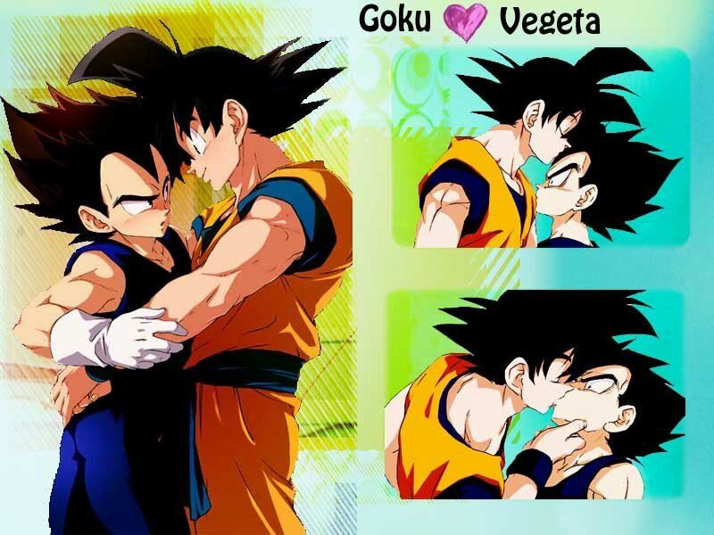 gay vegeta Goku and