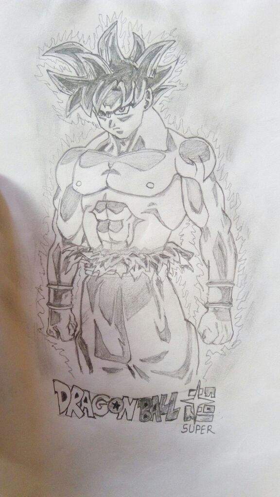 Goku Limit Breaker Sketch Dragon Ball Super