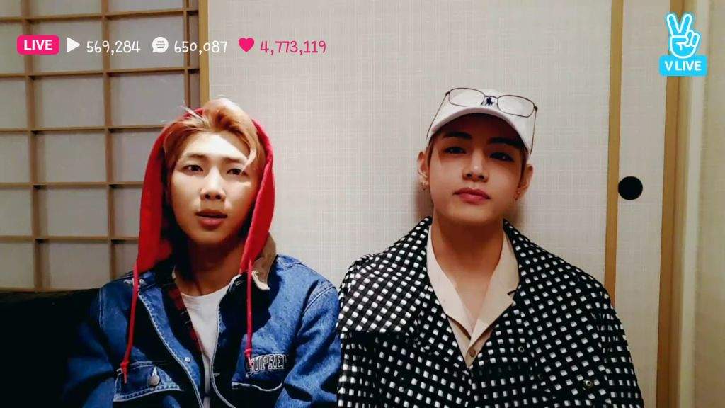 BTS RM×V VLIVE | ARMY's Amino