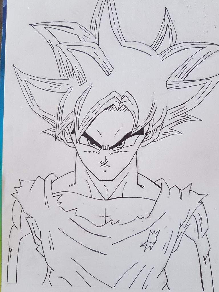 🔥Dibujo de Goku Ultra Instintic🔥 | DibujArte Amino