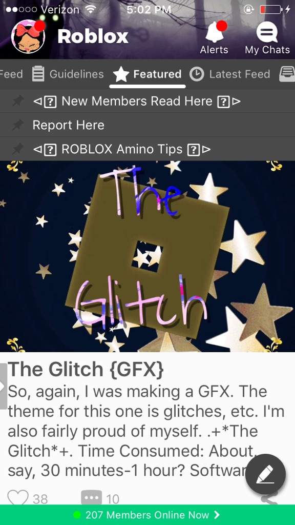 The Glitch Gfx Roblox Amino