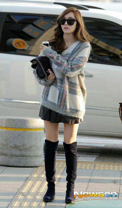 Snsd Airport Fashion Jessica Girls Generation 소녀 시대 Amino