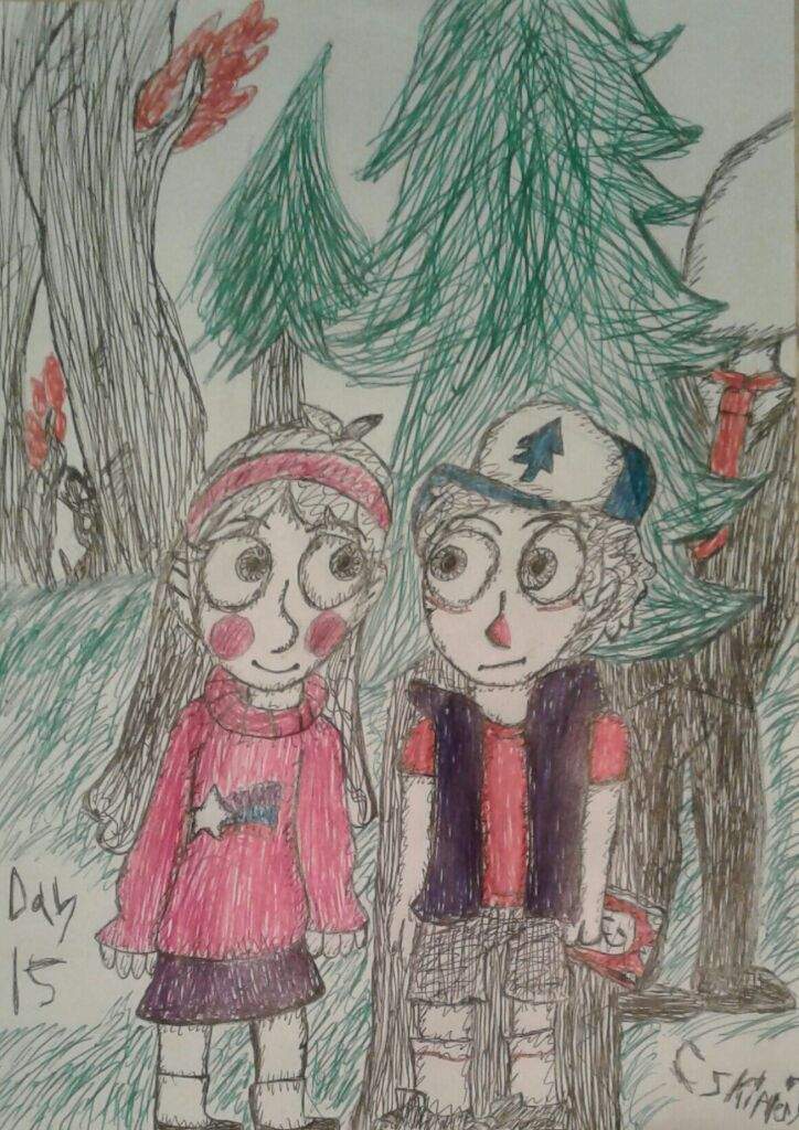 Inktober Day 15 Mysterious Mysterious Forest Cartoon Amino