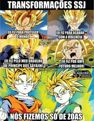 3 MEMES DO GOTEN | Dragon Ball Oficial™ Amino