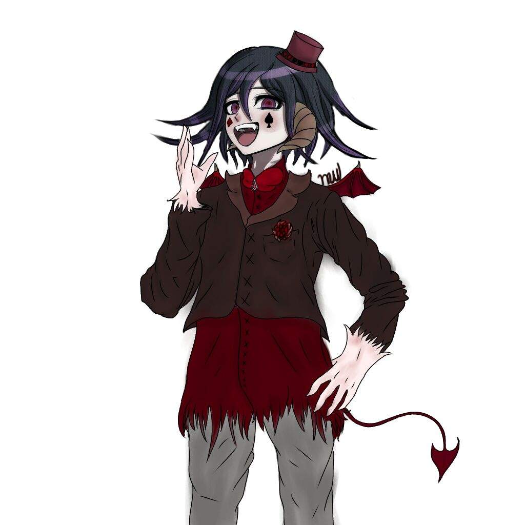 Demon magician Ouma or whatever xd | Danganronpa Amino