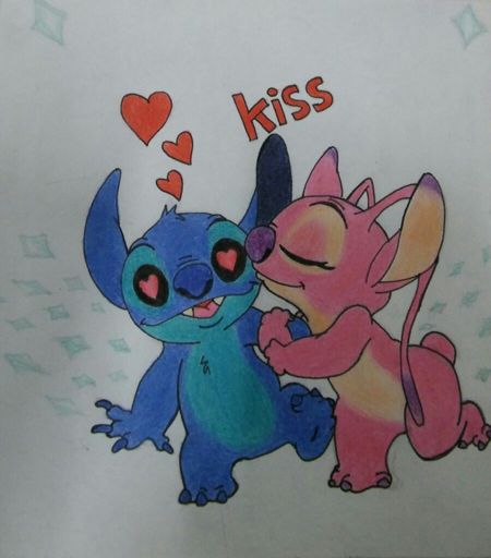 Stitch y su novia | DibujArte Amino