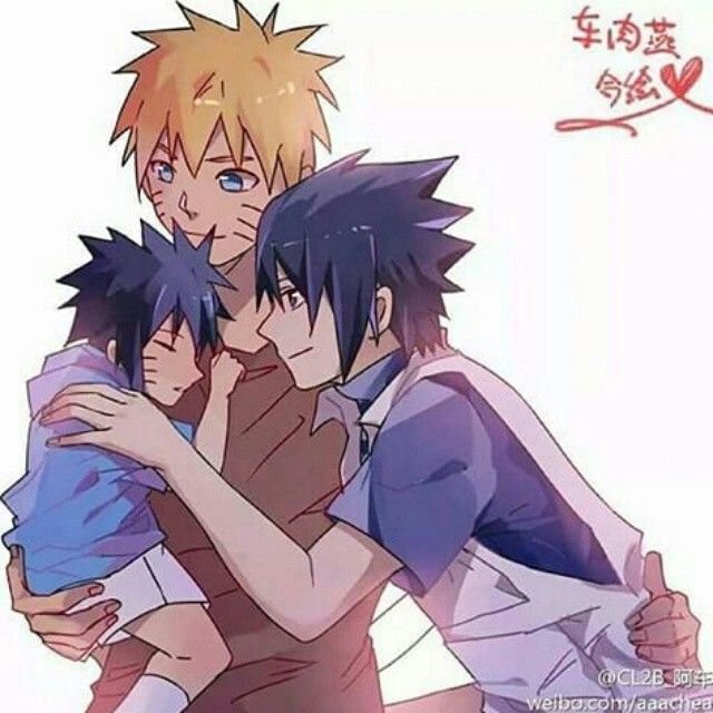 Naruto And Sasuke Child 