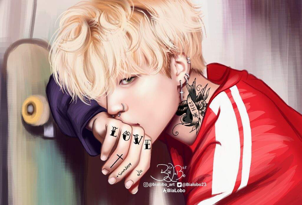 💛Jimin (Tattoo) Fanart💛 Park Jimin BR Amino