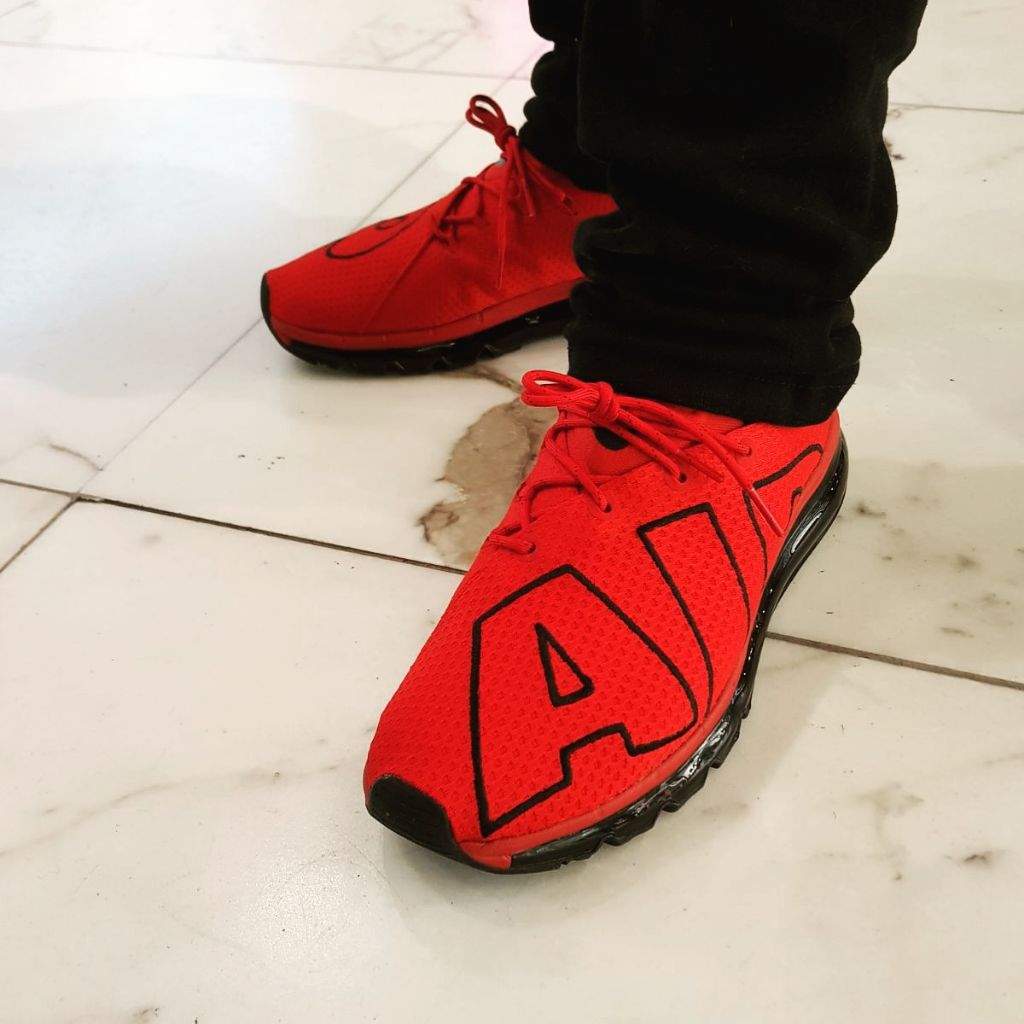 Nike Air Max Flair red | Sneakerheads Amino