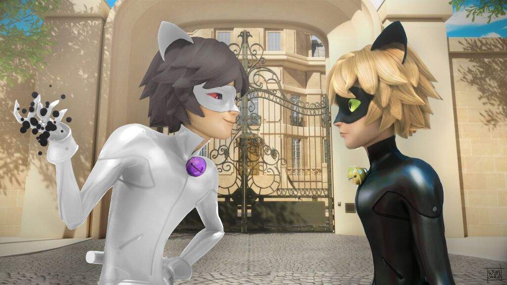 Chat Noir Meets Chat Blanc Miraculous Amino