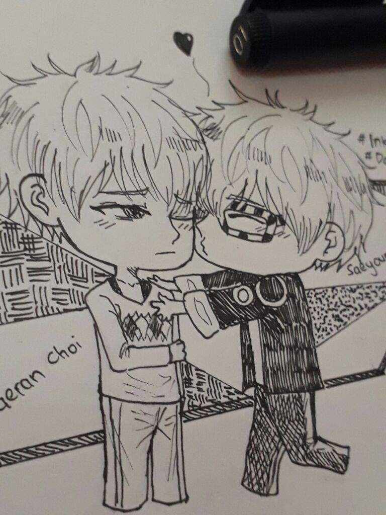 Ink Draw Chibi!Choi's Brother | Mystic Messenger Amino