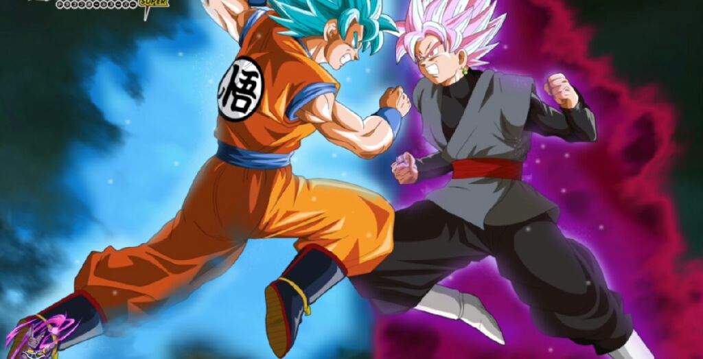 Goku VS Goku Black | DRAGON BALL ESPAÑOL Amino