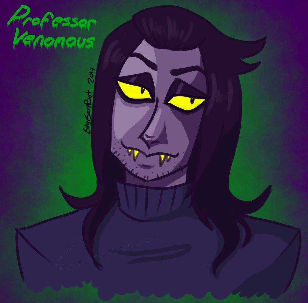 Professor Venomous FanArt in my style. | OK K.O. Let's Be Heroes Amino