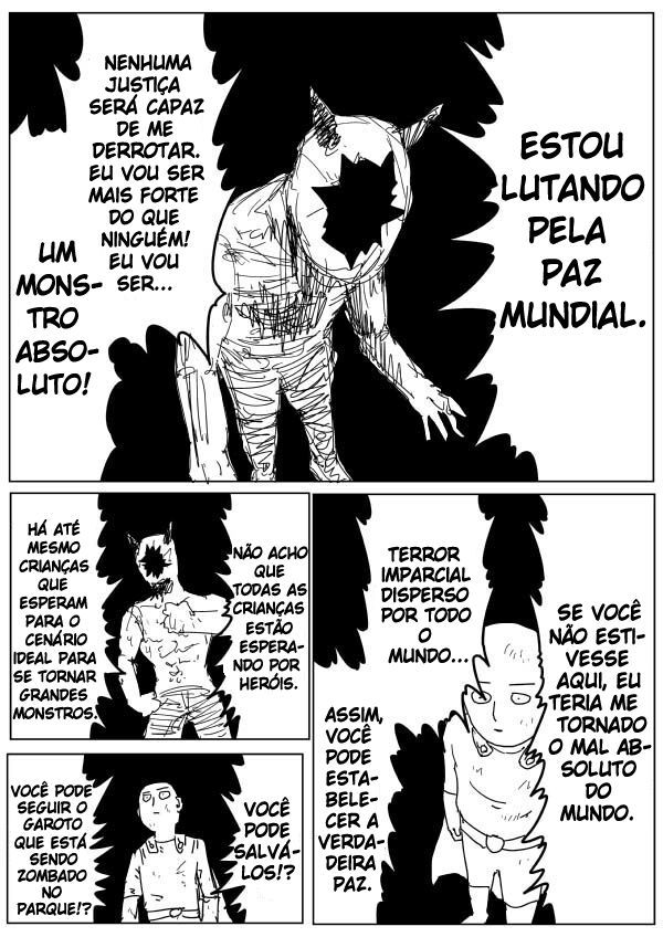 Saitama VS Garou - webcomic (PT - BR) 5/5 | One Punch Man - Oficial Amino