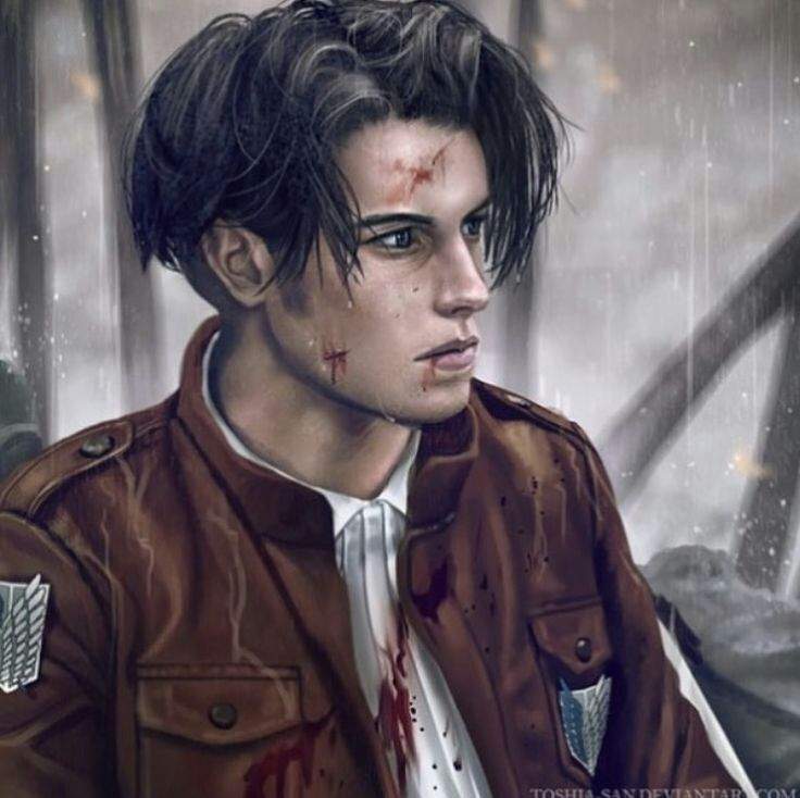 Você sabe gue é esse cara é o capitão leve (attack​ on Titan) . | Otanix  Amino