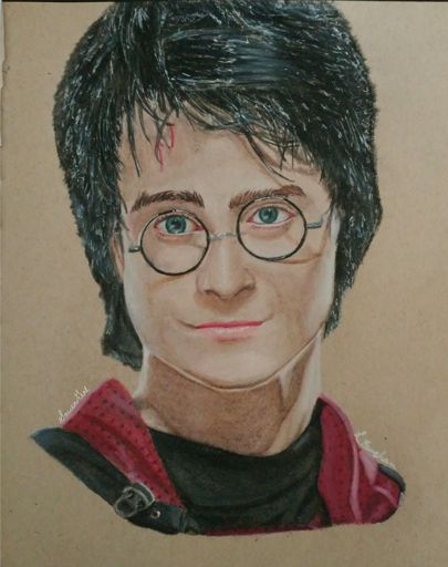 Harry - Colored Pencil Drawing | Harry Potter Amino