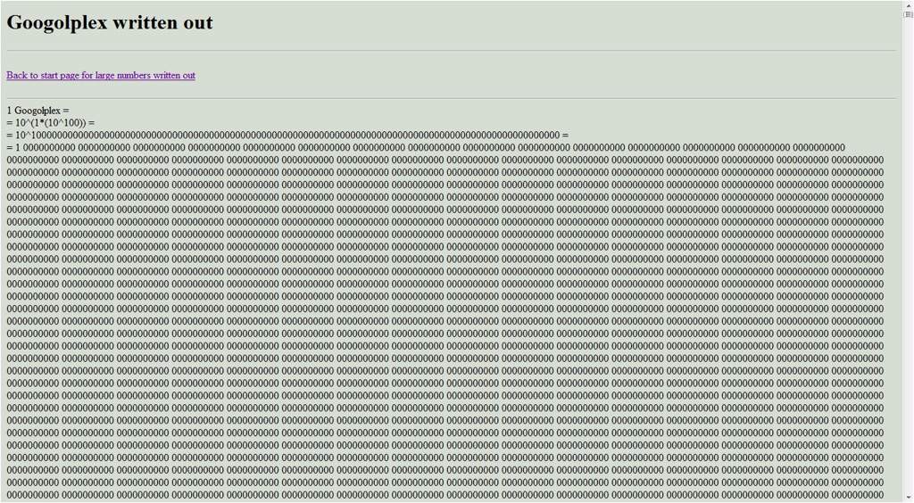 10 googol written out