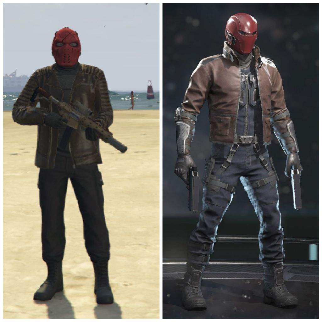 Red Hood (Injustice 2 and GTA V Comparison) | Grand Theft Amino