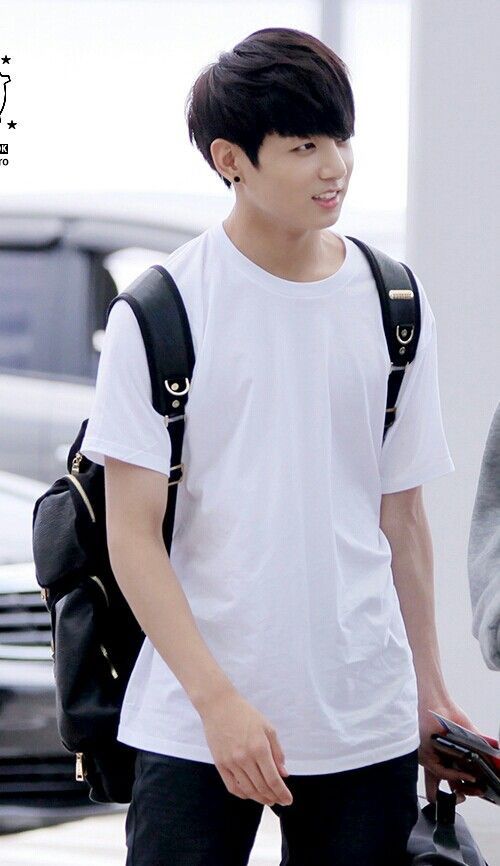 LITERALLY JUST JUNGKOOK IN WHITE SHIRTS | ARMY's Amino