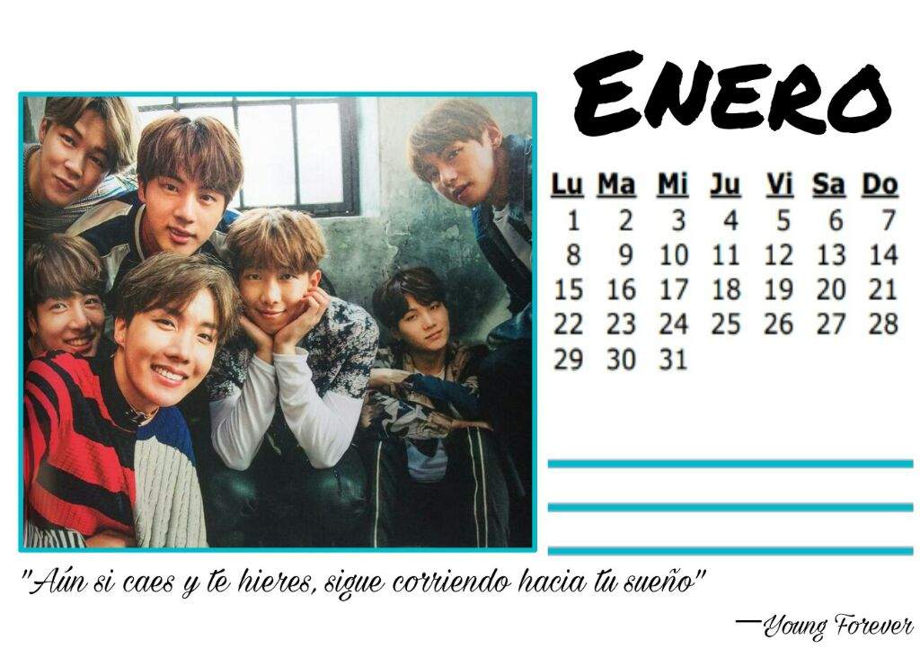 Calendario ver. 1 | ARMY's Amino Amino