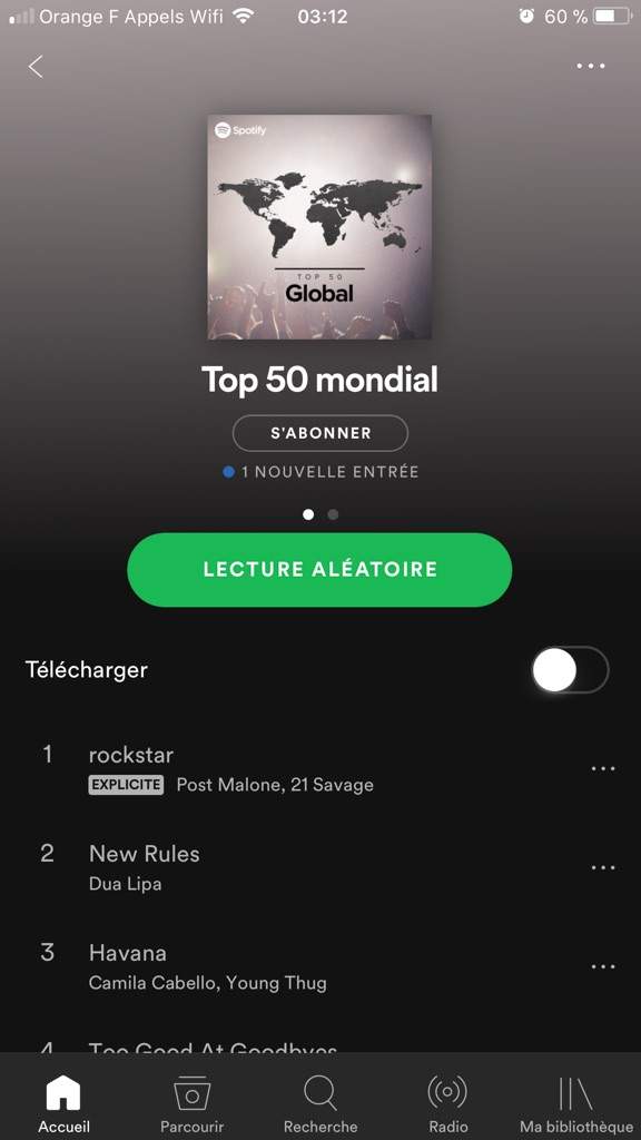 Spotify Top 50 Mondial & Top 50 Havana oh na !!! Camilizers♡ Amino
