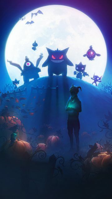 Gen Iii Ghosts With Shiny Variant Mimikyu Hat And Halloween