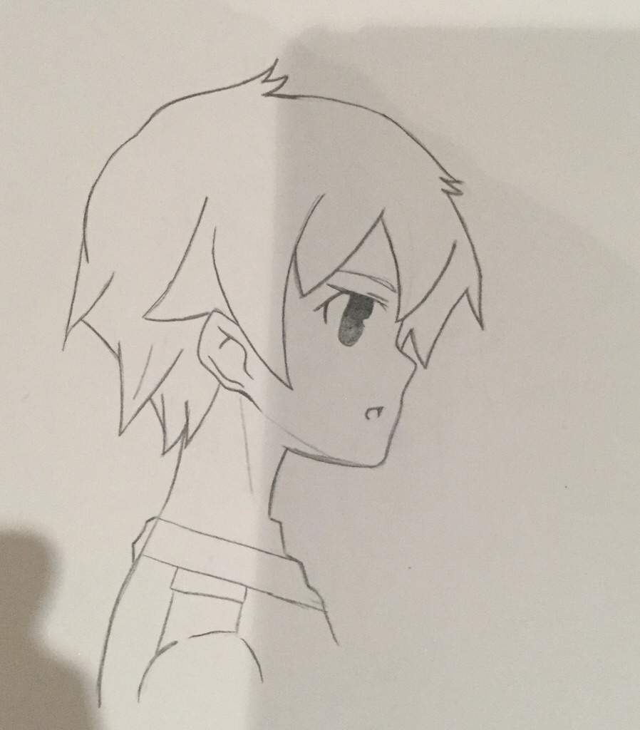 Featured image of post How To Draw Anime Boy Hair Side View The magic of the internet