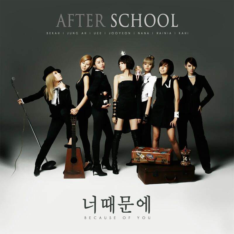 KPOP STORY- AFTERSCHOOL EDITION- BECAUSE OF YOU | K-Pop Amino