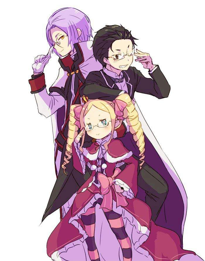 Julius Subaru Beatrice Re Zero Rus Amino