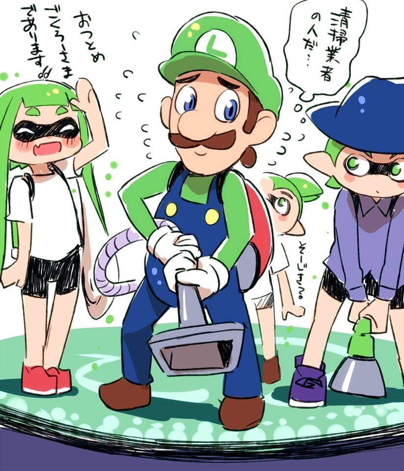 Cool art of Mario and Splatoon | Nintendo Amino