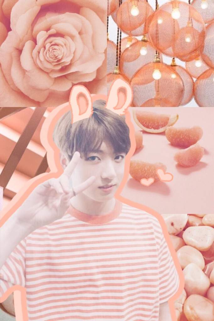 Bts Peach Colour Aesthetics V K O O K Amino 8972