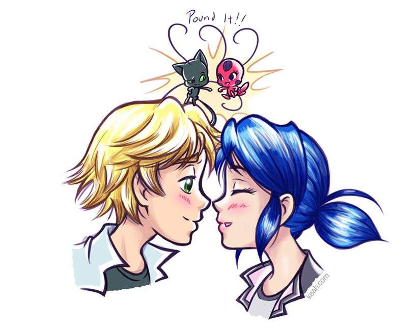 Beso adrinette | •Miraculous Ladybug Español• Amino