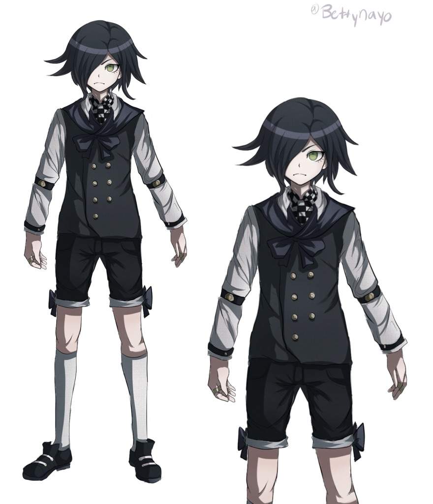 Sprite edit (Some Toujouma/Kirouma kid) | Danganronpa Amino