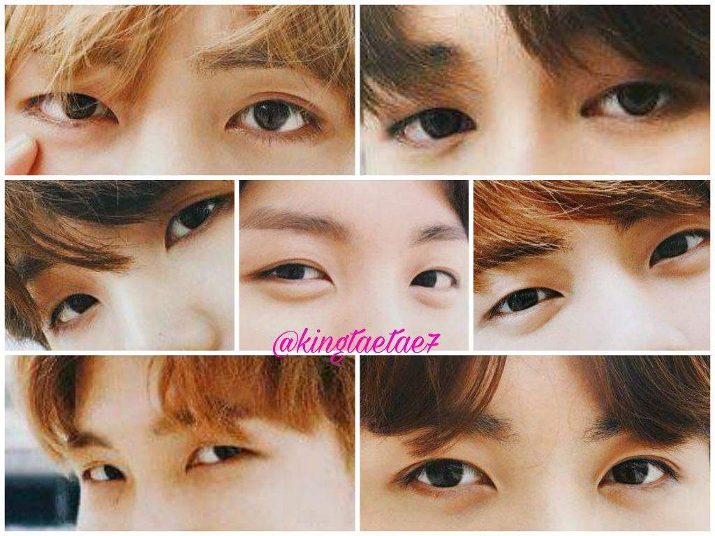 BTS eyes are perfection.