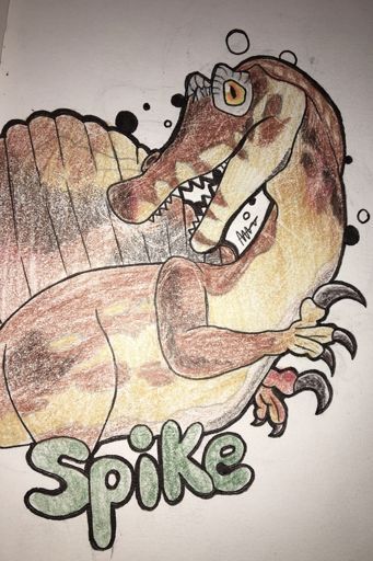 dinosaur with spike head