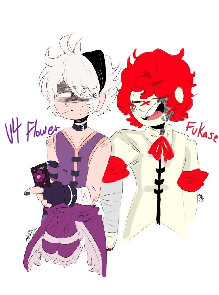 Ask Flower & Fukase | Vocaloid Amino